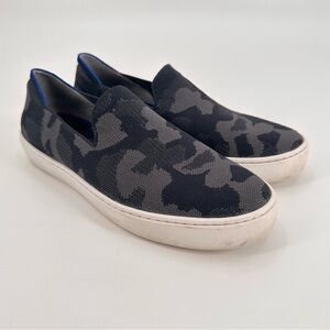 Rothy’s Grey Camo Sneakers Size 8.5
